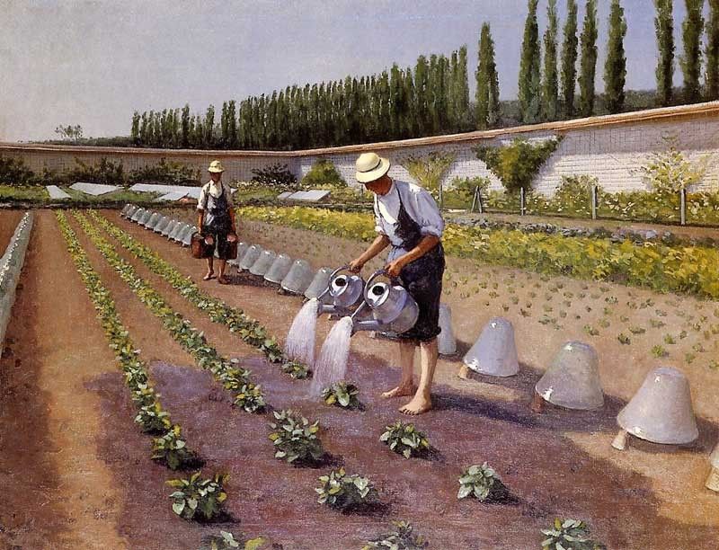 Gustave Caillebotte The Gardeners